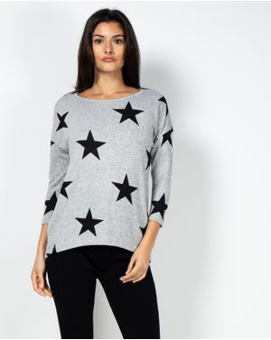 Bluza asimetrica cu maneca lunga 22BRA01236