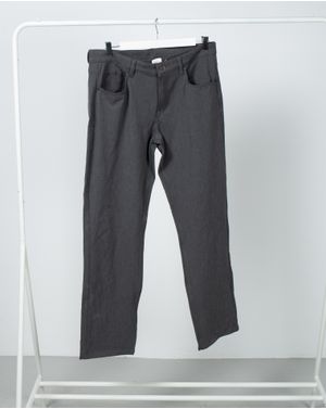 Pantaloni cu fermoar metalic si buzunare 22ALN02065