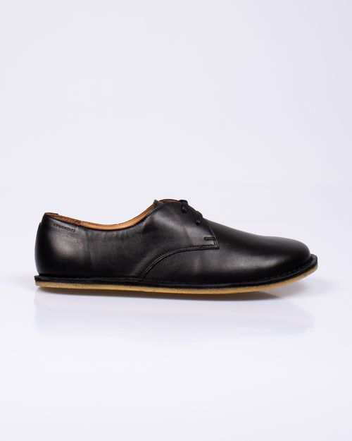 Pantofi din piele naturala cu siret si talpa joasa pentru barbati 22JEF02011