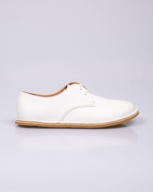 Pantofi din piele naturala cu siret si talpa joasa pentru barbati 22JEF02015