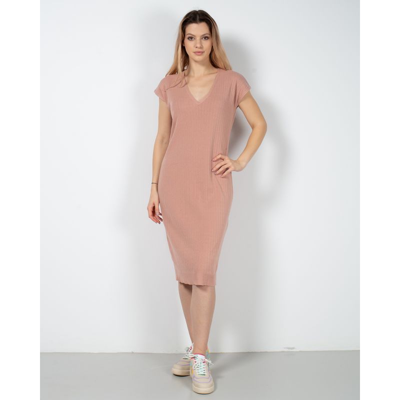 Rochie-tricotata-din-bumbac-fara-maneci-23DOV03001