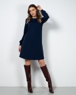 Rochie-uni-cu-maneca-lunga-22ALN23043