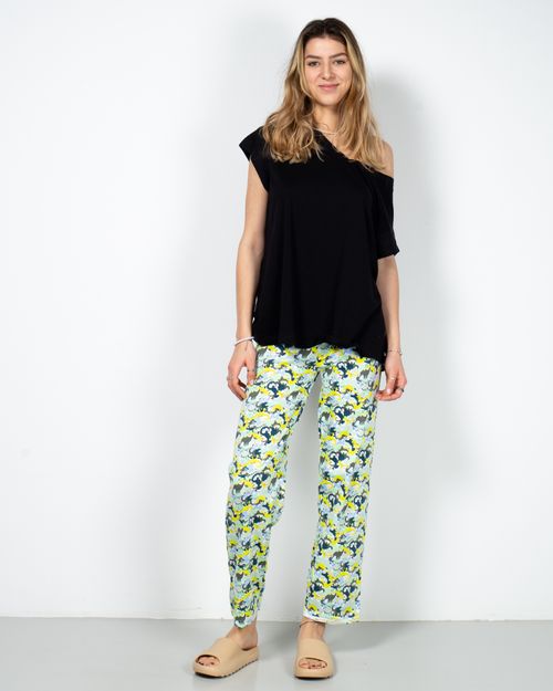 Pantaloni de pijama cu imprimeu 23MUR12008