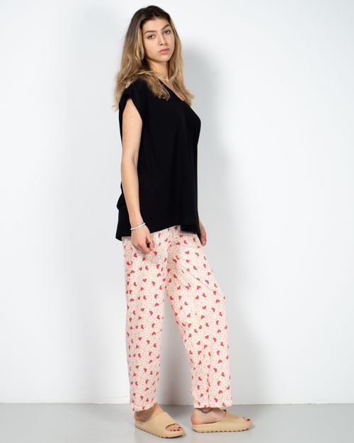 Pantaloni de pijama cu imprimeu 23MUR12026