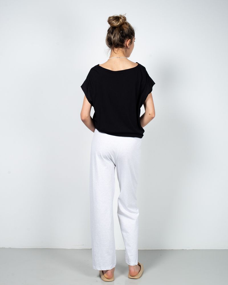 Pantaloni-de-pijama-din-bumbac-cu-dungi-si-talie-elastica-23MUR12004