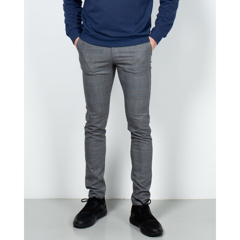 Pantaloni-slim-in-carouri-23KOS24002