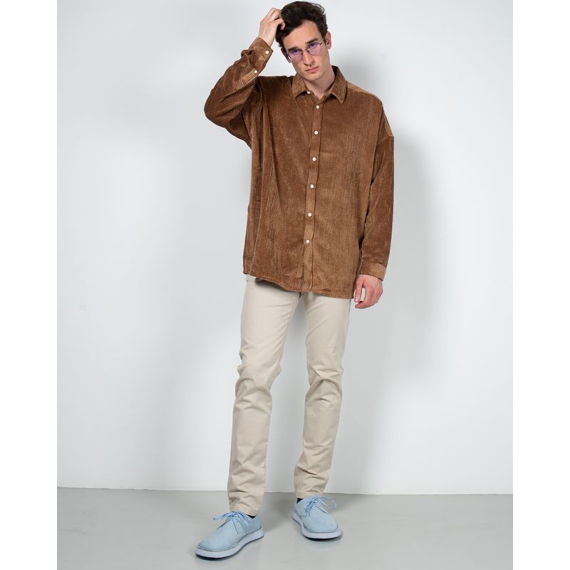 Pantaloni-slim-din-bumbac-23KOS24003
