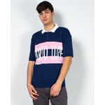 Bluza-tricotata-fin-cu-nasturi-la-baza-gatului-si-maneca-scurta-23KOS35007