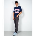 Bluza-tricotata-fin-cu-nasturi-la-baza-gatului-si-maneca-scurta-23KOS35007
