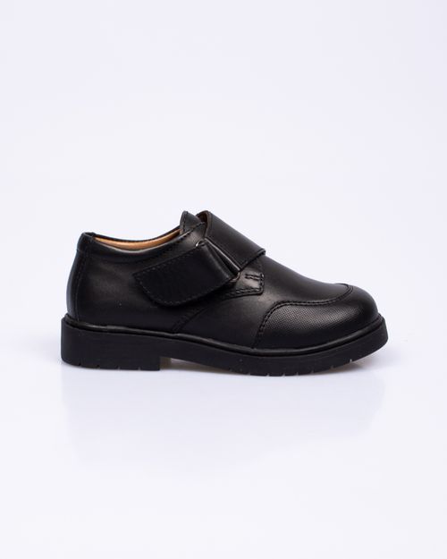 Pantofi din piele naturala cu banda velcro pentru baieti N200906003