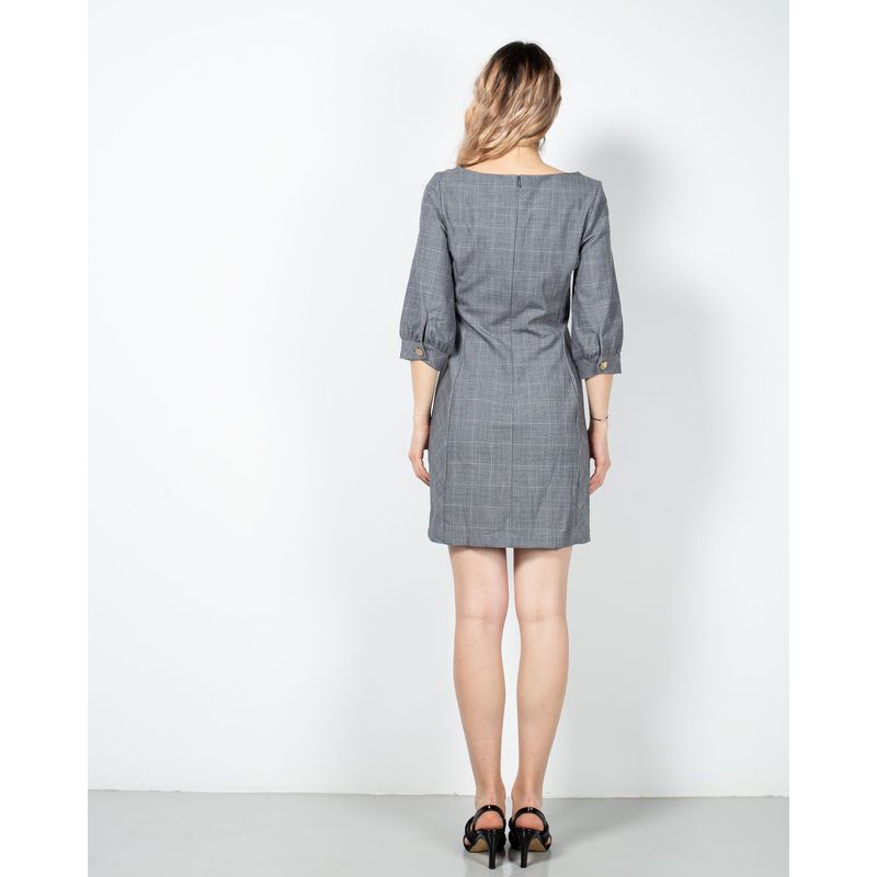Rochie-scurta-cu-maneca-trei-sferturi-23LGD01003