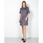 Rochie-uni-cu-maneca-scurta-23LGD01017