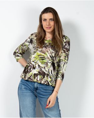 Bluza casual cu imprimeu 22BRA02126