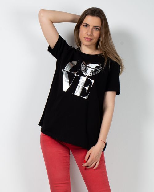 Tricou din bumbac cu imprimeu 23MUR14002