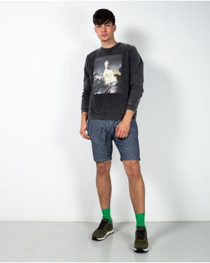Pantaloni casual din bumbac cu snur in talie 23KOS81019