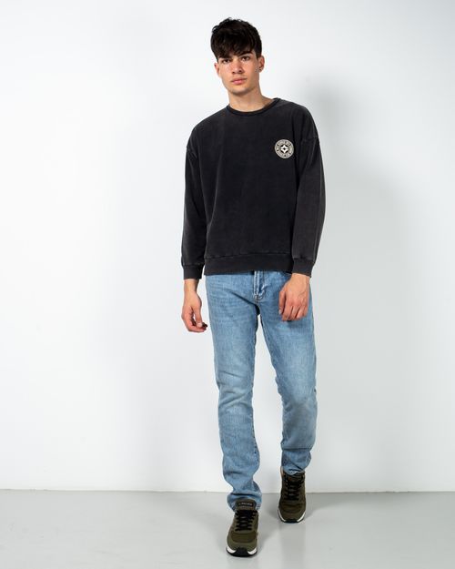 Jeans slim cu fermoar metalic pentru barbati 23KOS86002