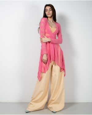 Bluza lunga cu decolteu 23TRI01002