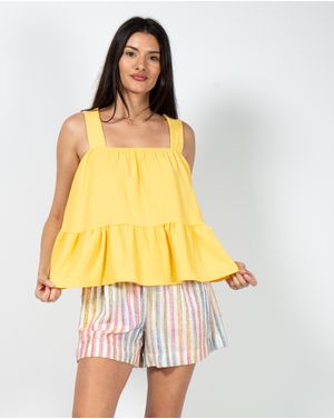 Bluza peplum fara maneci 23TRI01022