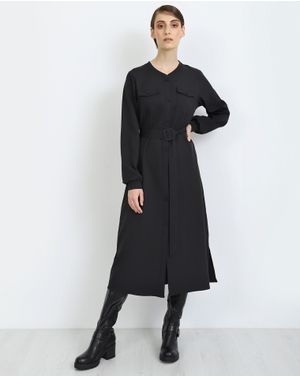 Rochie DOCA cu nasturi si curea in talie 38975001
