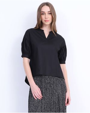 Bluza asimetrica DOCA cu maneci scurte 39302001