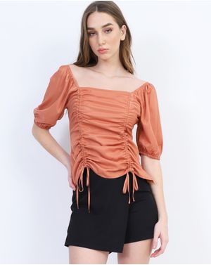 Bluza uni DOCA cu maneci scurte 39238001