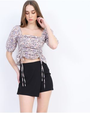 Bluza Doca din bumbac cu imprimeu floral 39235001