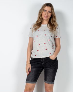Tricou din bumbac cu maneca scurta N200601029