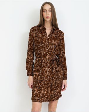 Rochie DOCA cu maneca lunga si imprimeu 39142001