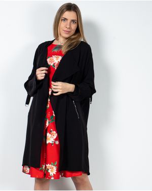 Blazer DOCA cu maneci ajustabile si fermoar metalic la buzunare 22MNB02003