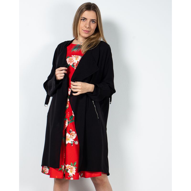 Blazer-DOCA-cu-maneci-ajustabile-si-fermoar-metalic-la-buzunare-22MNB02003
