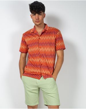 Bluza cu maneca scurta si nasturi 23KOS79026