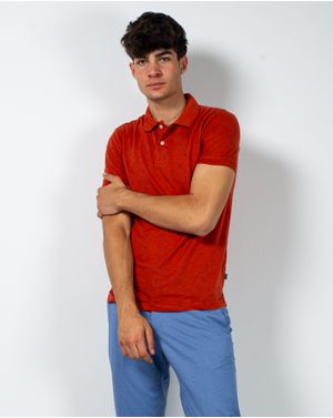 Tricou subtire din bumbac cu guler N230744012