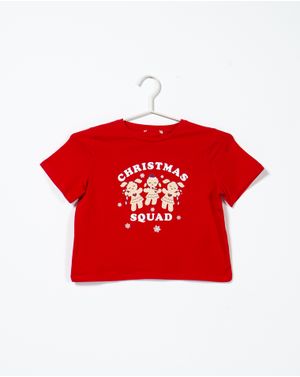 Tricou din bumbac cu imprimeu pentru fata 23ALNC1002