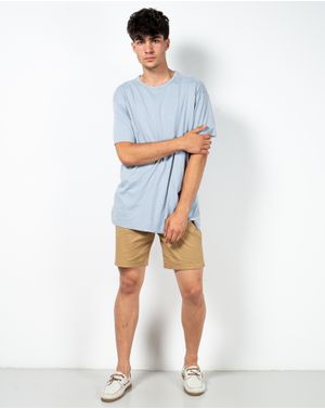 Pantaloni casual din bumbac cu fermoar metalic 23FPS10009