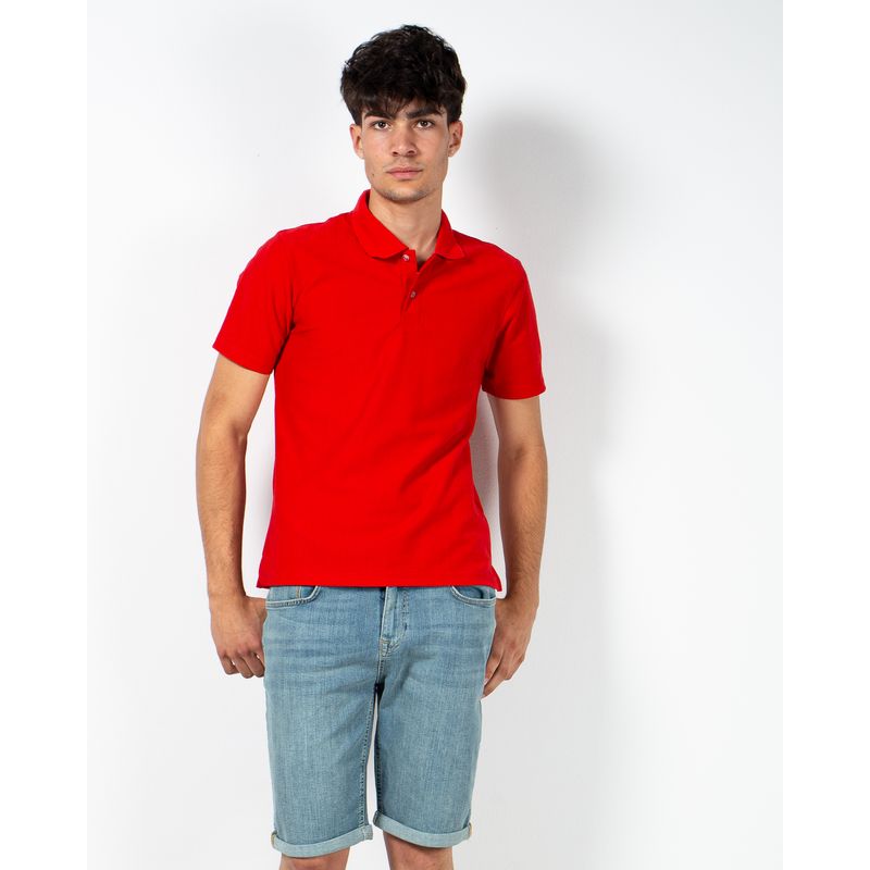Tricou-din-bumbac-cu-nasturi-si-maneca-scurta-N230335004