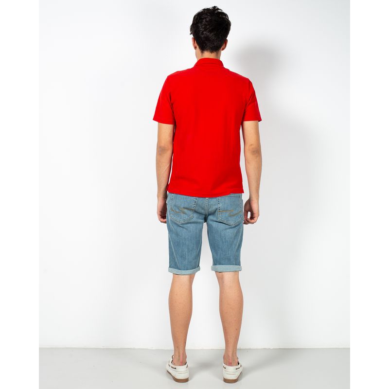 Tricou-din-bumbac-cu-nasturi-si-maneca-scurta-N230335004