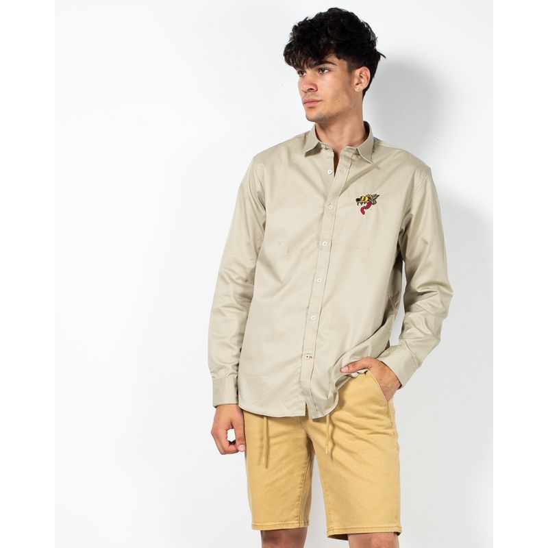 Camasa-casual-cu-guler-ascutit-si-maneca-lunga-N230750003