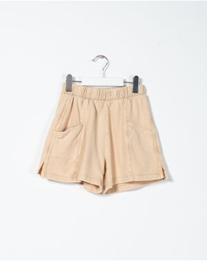 Pantaloni scurti din bumbac cu buzunare pentru fete 23SPO05001