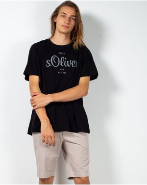 Tricou basic din bumbac organic cu imprimeu 23ITT72006