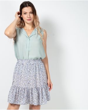 Bluza asimetrica fara maneci N230813002