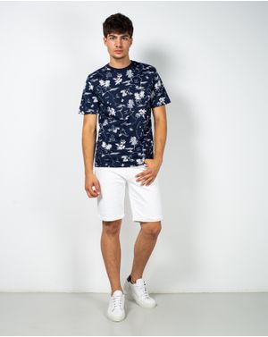Pantaloni scurti uni din bumbac 23KOSG7001
