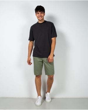 Pantaloni scurti din bumbac cu buzunare 23KOSJ0005
