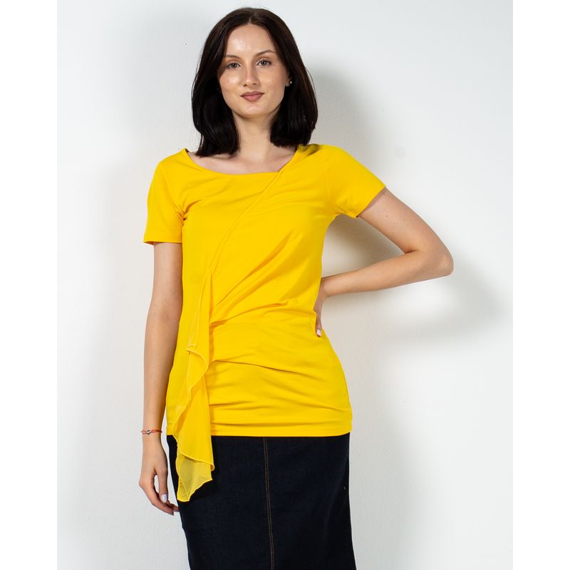 Bluza-asimetrica-cu-maneca-scurta-23KOSF1009