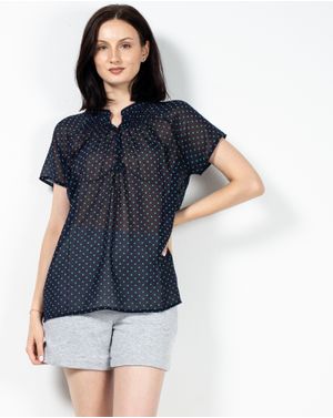 Bluza cu maneca scurta si buline 23KOSF1034