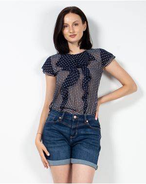 Bluza subtire cu volane 23KOSF1041