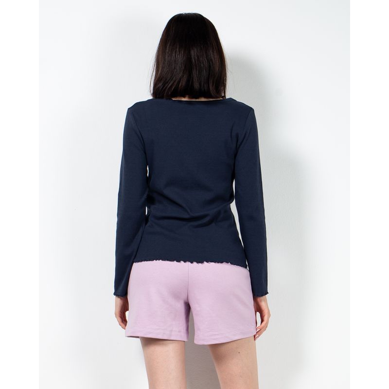 Bluza-din-bumbac-cu-maneca-scurta-si-nasturi-23KOSF1070