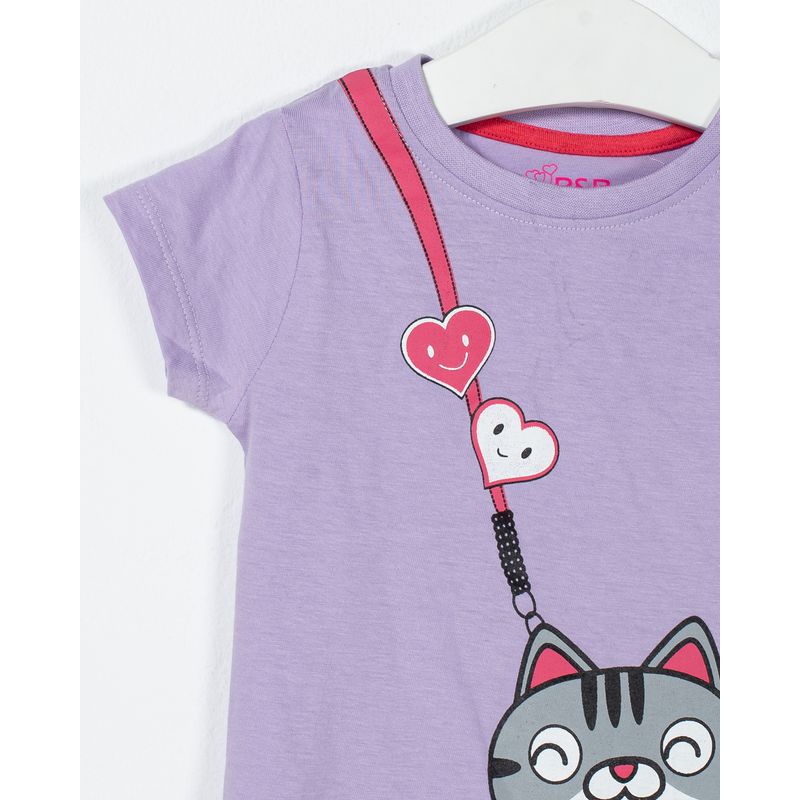 Tricou-din-bumbac-cu-maneca-scurta-si-imprimeu-pentru-fete-N230441001