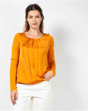 Bluza cu maneca lunga si elastic in partea de jos 23ITT91003