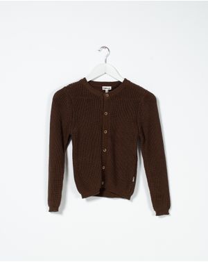 Cardigan tricotat cu nasturi pentru fete 23ITT64004