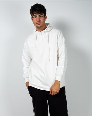 Hanorac cu interior pufos si fermoar la baza gatului 23KOSC0001